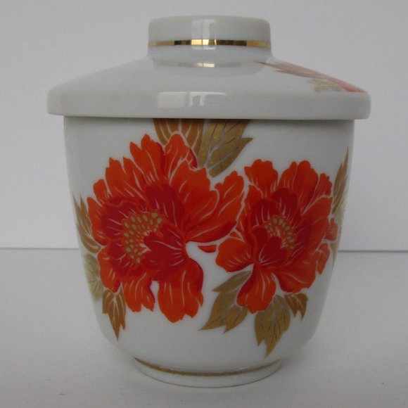 Dining Vintage Covered Teacup Sugar Bowl Made In Japan Poshmark